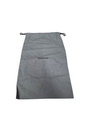 Balenciaga Gray Drawstring Dust Bag Shoes Purse Handbag Accessories Authentic